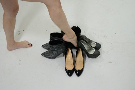 Nacktes geleaktes OnlyFans-Foto von Feetnboots