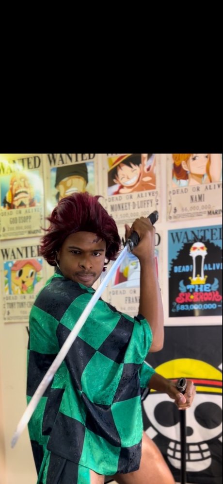 Nacktes geleaktes OnlyFans-Foto von Black Gurren