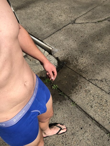 Nacktes geleaktes OnlyFans-Foto von Aussie Gay Truckie