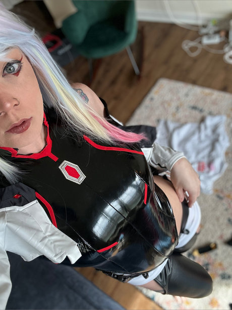 Nacktes geleaktes OnlyFans-Foto von Creep Queen Cosplay