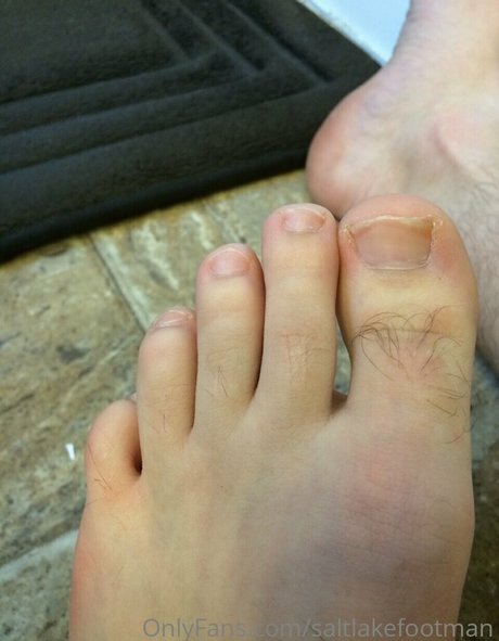 Nacktes geleaktes OnlyFans-Foto von Saltlakefootman