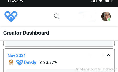 Nacktes geleaktes OnlyFans-Foto von Slimthicash