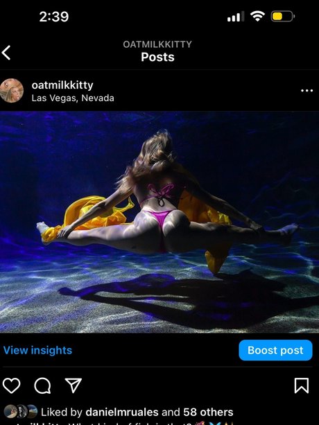 Nacktes geleaktes OnlyFans-Foto von Internet Angel With An Attitude