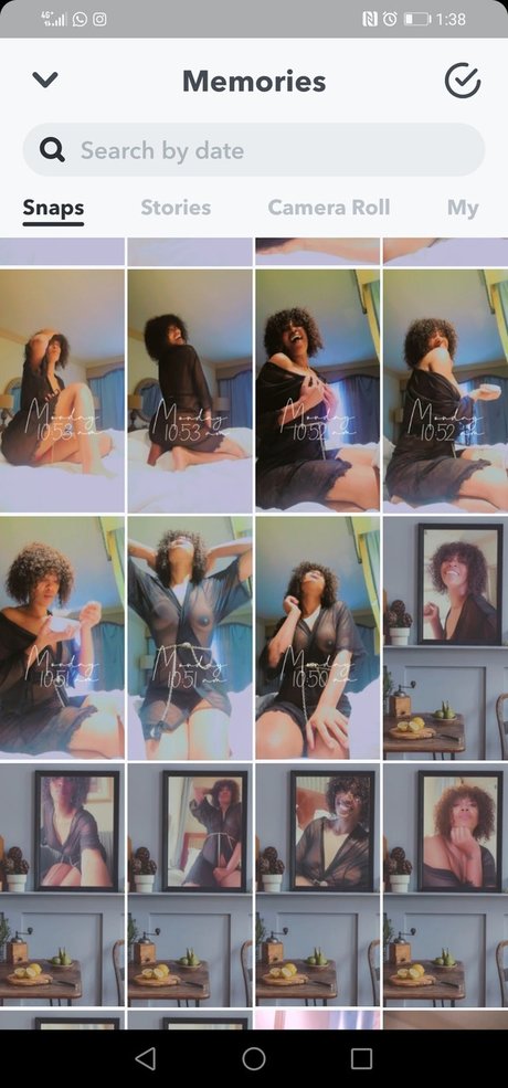 Nacktes geleaktes OnlyFans-Foto von Okumhlophe Zulu