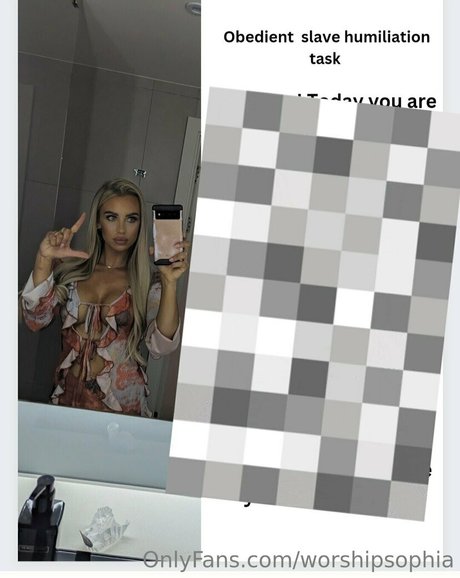 Nacktes geleaktes OnlyFans-Foto von Worshipsophia