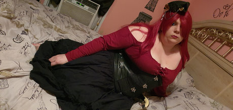 Nacktes geleaktes OnlyFans-Foto von Chunky Lesbian Cosplayer