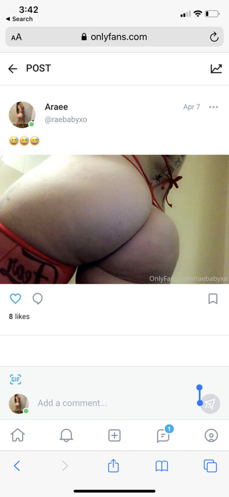 Nacktes geleaktes OnlyFans-Foto von Slipperywhenwetxx
