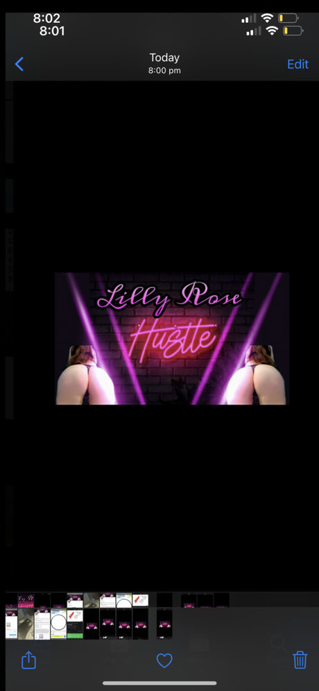 Nacktes geleaktes OnlyFans-Foto von Lilly Rose