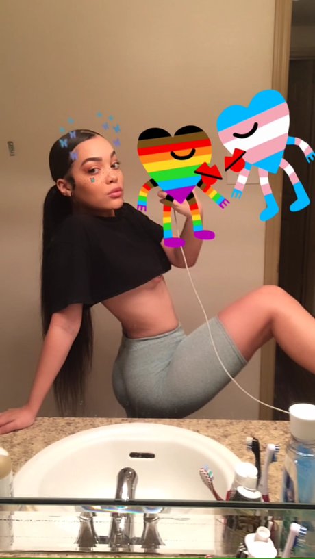 Nacktes geleaktes OnlyFans-Foto von Rican Mamii