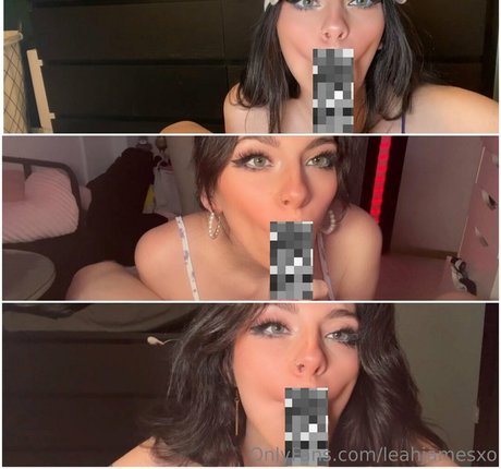 Nacktes geleaktes OnlyFans-Foto von Leahjamesxo