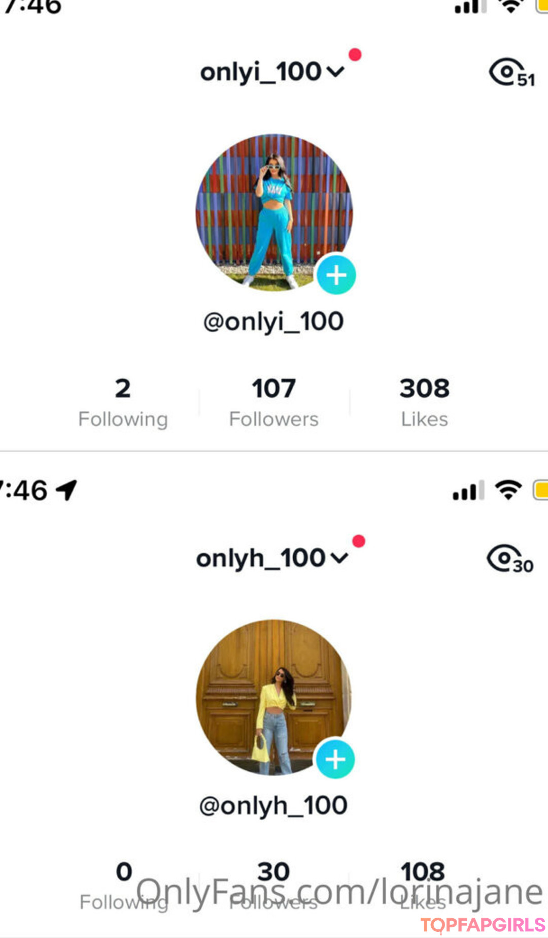 Nacktes geleaktes OnlyFans-Foto von Lorinajane #1195