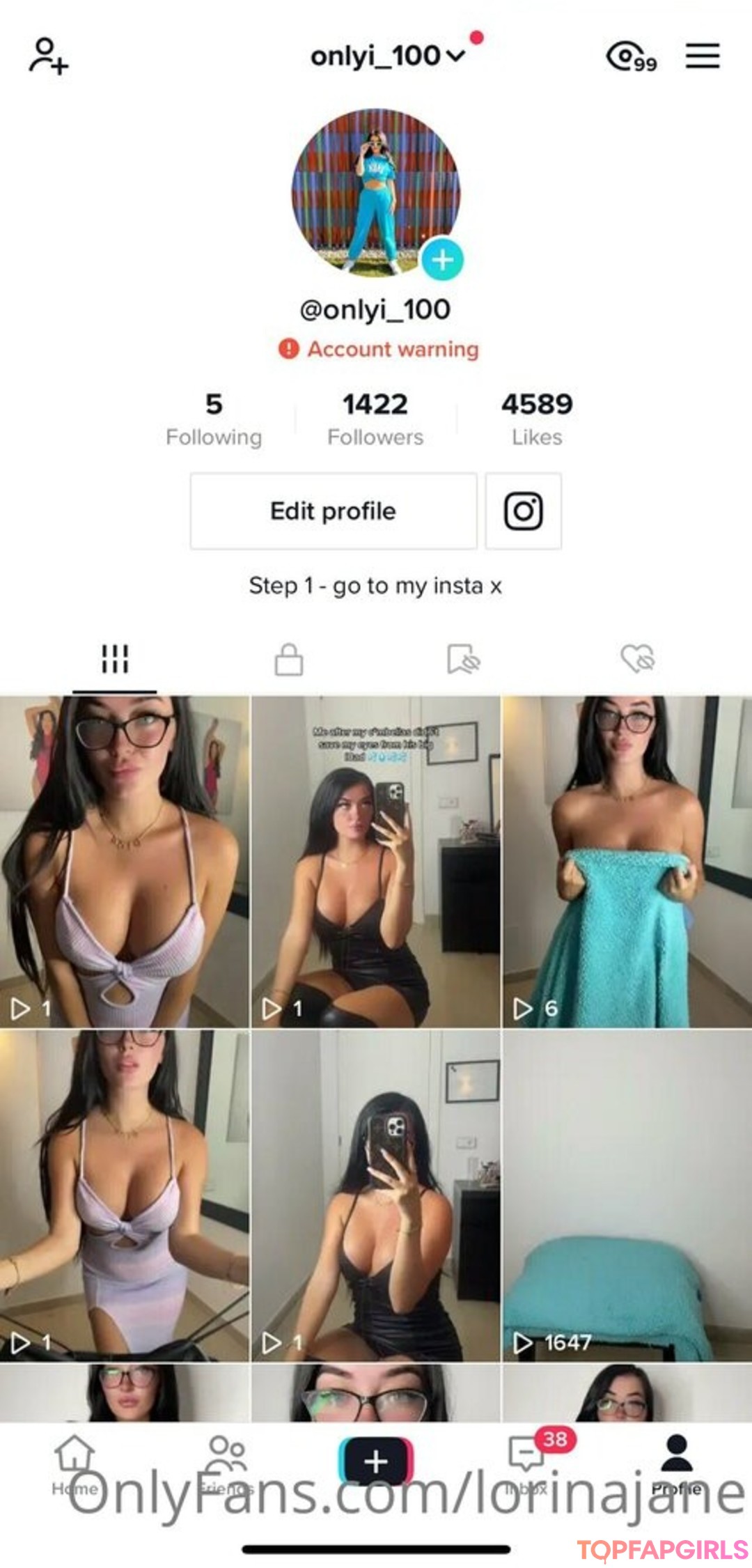 Nacktes geleaktes OnlyFans-Foto von Lorinajane #1323