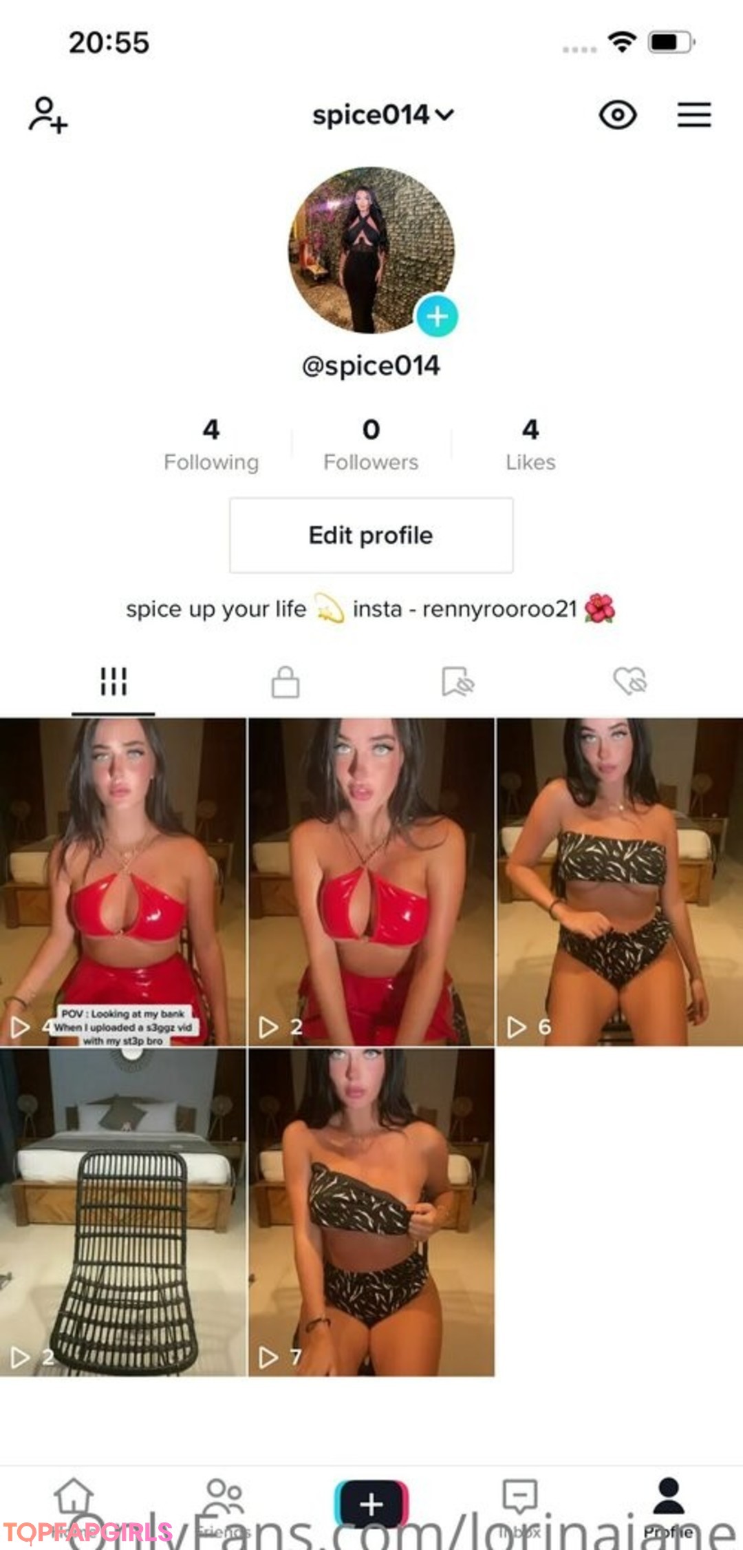 Nacktes geleaktes OnlyFans-Foto von Lorinajane #1385