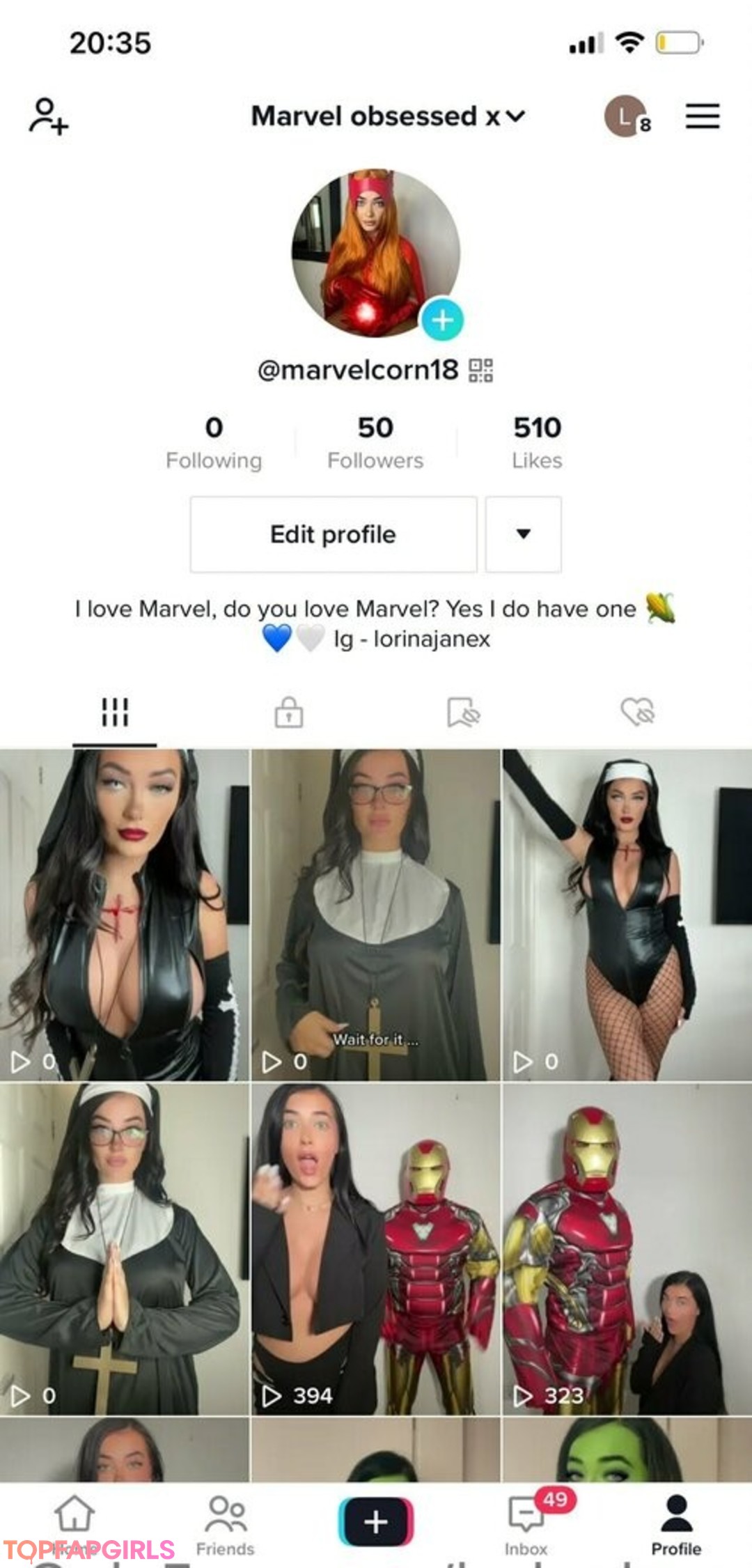 Nacktes geleaktes OnlyFans-Foto von Lorinajane #1520