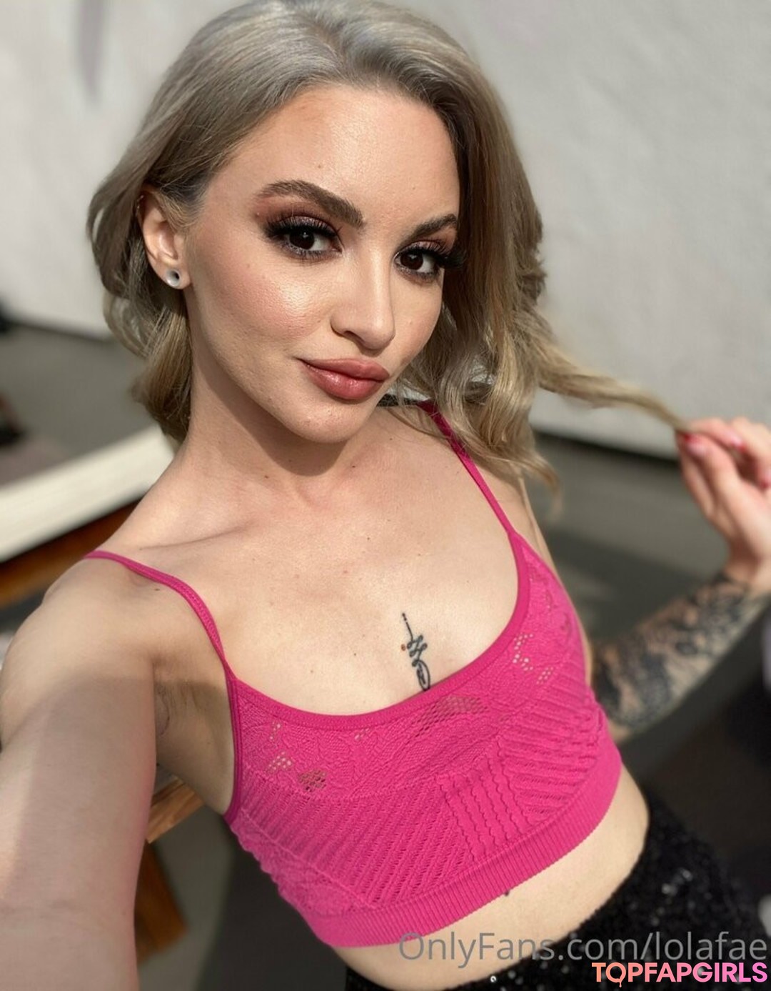 Nacktes geleaktes OnlyFans-Foto von Lola Fae #1285