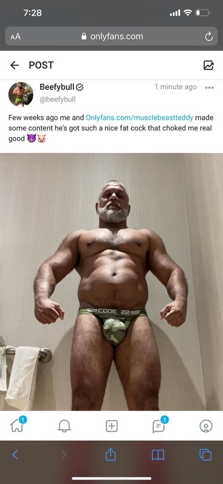 Nacktes geleaktes OnlyFans-Foto von Samsonsteed