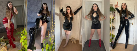 Nacktes geleaktes OnlyFans-Foto von Strapon Queen Lola Lee