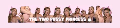 Nacktes geleaktes OnlyFans-Foto von Two Pussy Princess  