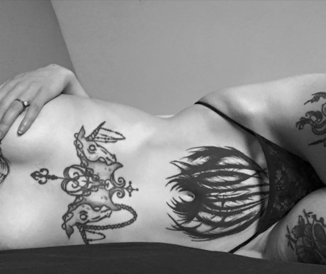 Nacktes geleaktes OnlyFans-Foto von Lune Sauvage