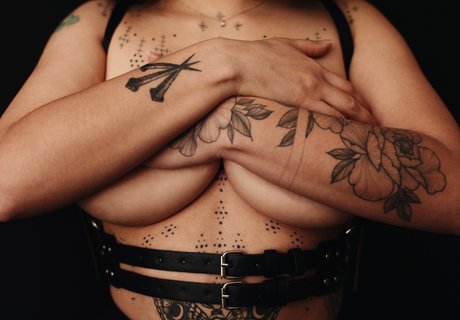 Nacktes geleaktes OnlyFans-Foto von Morte Teisha