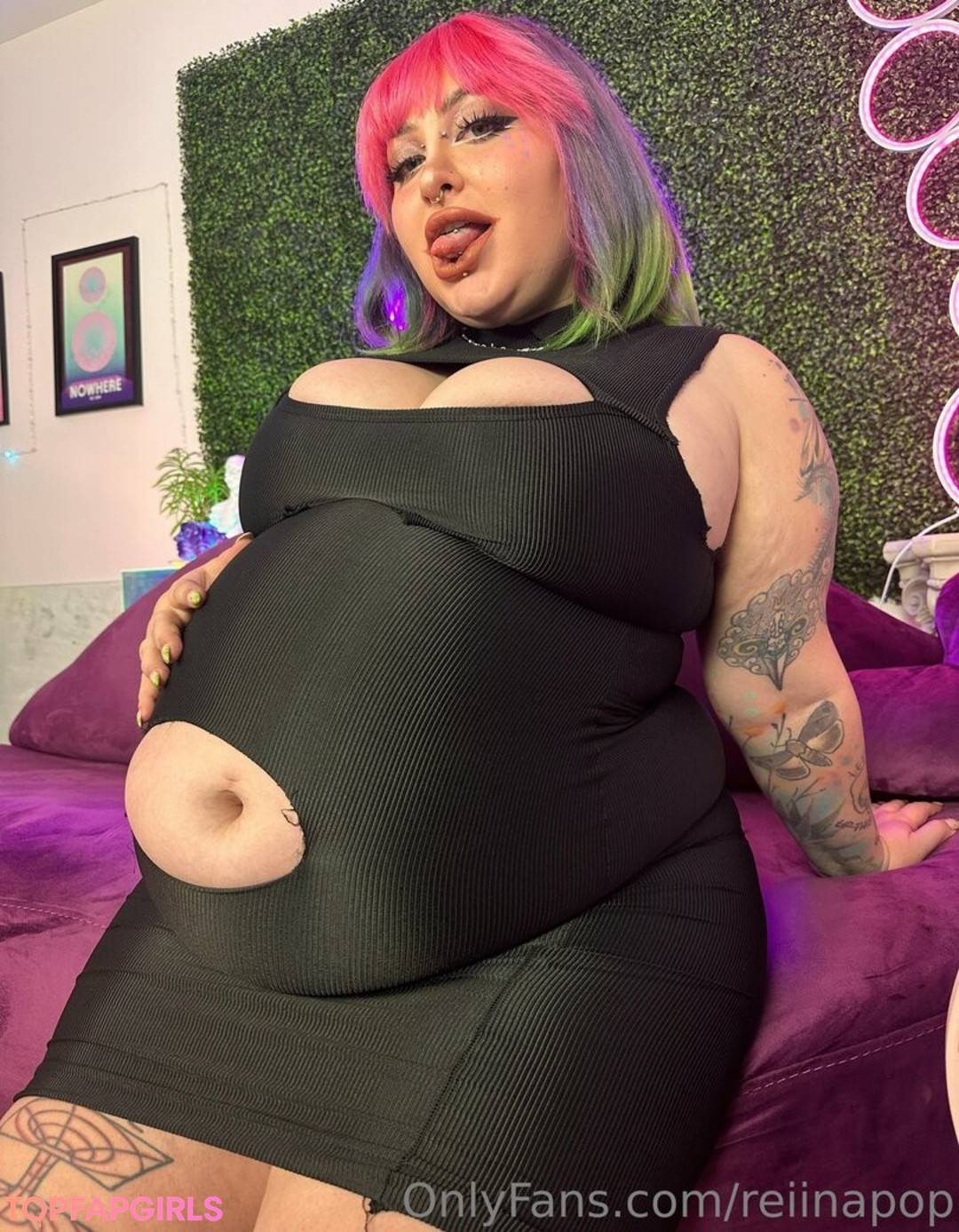 Nacktes geleaktes OnlyFans-Foto von Reiinapop #1415
