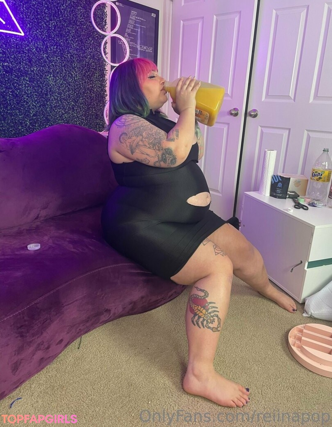 Nacktes geleaktes OnlyFans-Foto von Reiinapop #1418