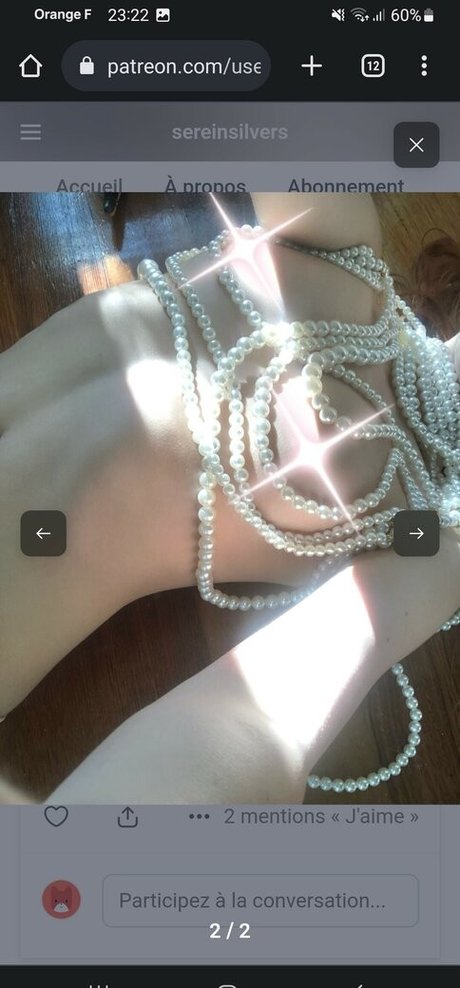 Nacktes geleaktes OnlyFans-Foto von Sereinsilvers