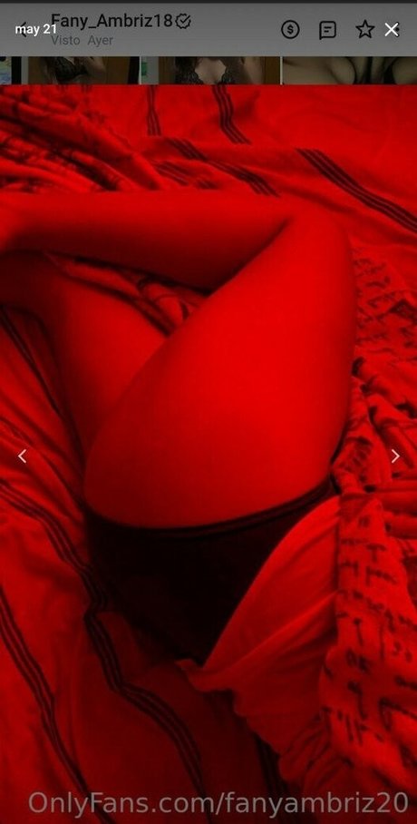 Nacktes geleaktes OnlyFans-Foto von Fanyambriz20