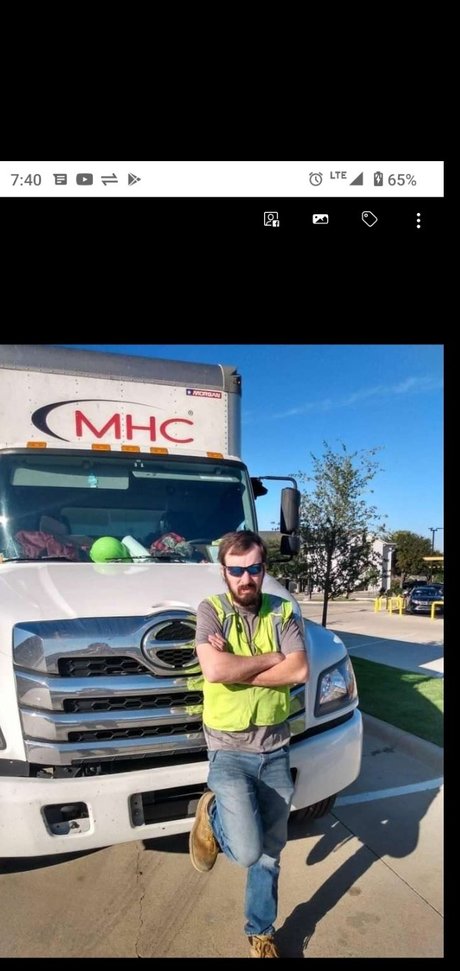 Nacktes geleaktes OnlyFans-Foto von Sexy Trucker