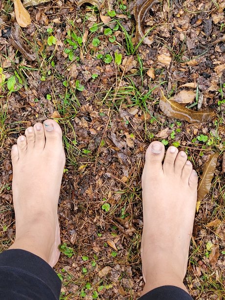 Nacktes geleaktes OnlyFans-Foto von Foot Fun