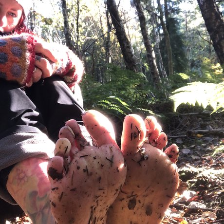 Nacktes geleaktes OnlyFans-Foto von Trunaturefeet