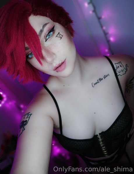 Nacktes geleaktes OnlyFans-Foto von Aleshima