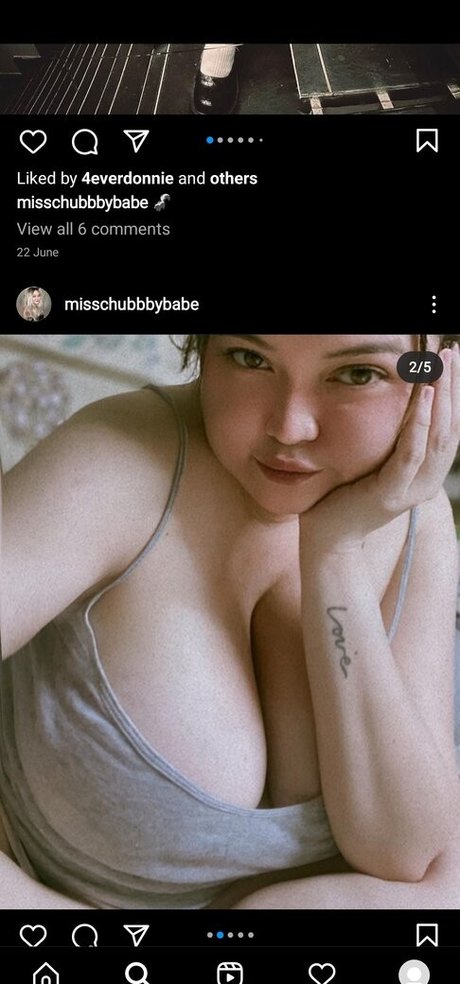 Nacktes geleaktes OnlyFans-Foto von Misschubbbybabe
