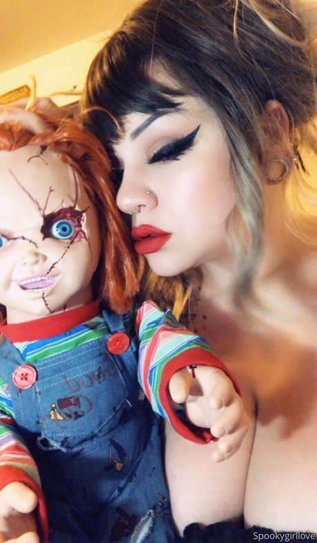 Nacktes geleaktes OnlyFans-Foto von Spookygirllove