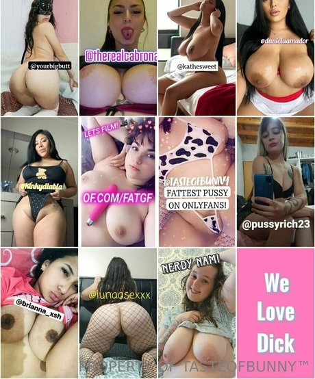 Nacktes geleaktes OnlyFans-Foto von Tasteofbunny