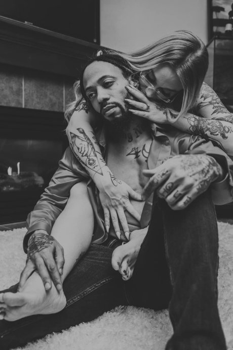 Nacktes geleaktes OnlyFans-Foto von Theblackheartgoodlife