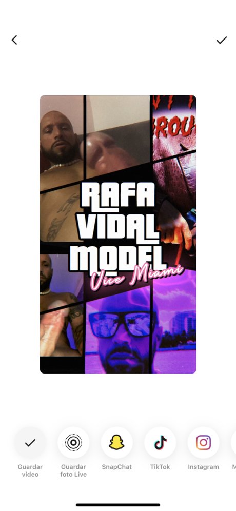 Nacktes geleaktes OnlyFans-Foto von Rafa Vidal
