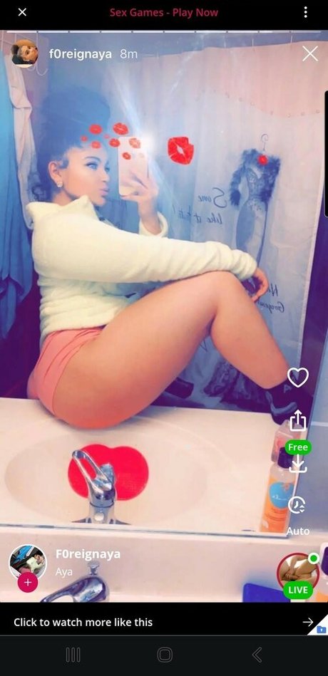 Nacktes geleaktes OnlyFans-Foto von Thatf0reign