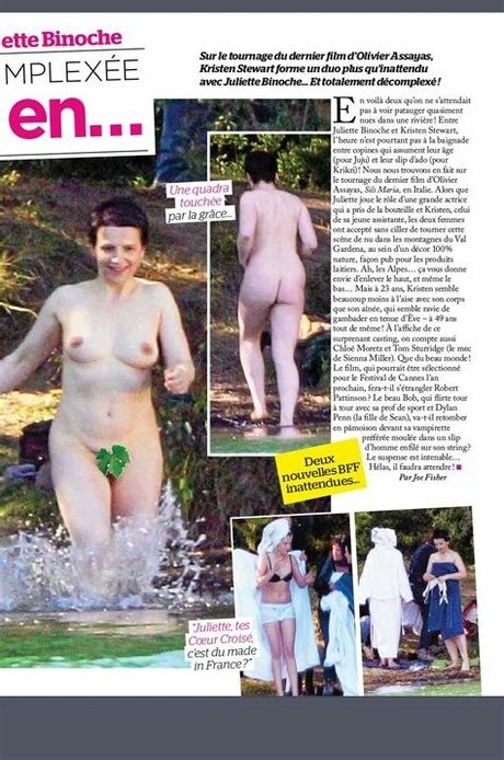 Nacktes geleaktes OnlyFans-Foto von Juliette Binoche