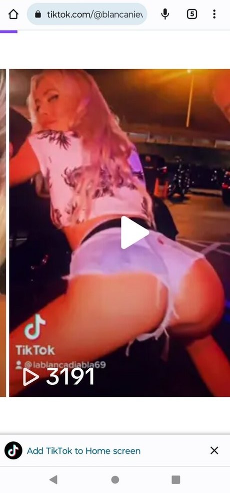 Nacktes geleaktes OnlyFans-Foto von Lablancadiabla