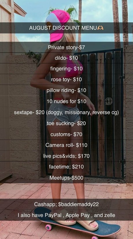 Nacktes geleaktes OnlyFans-Foto von Maddy Mrozla