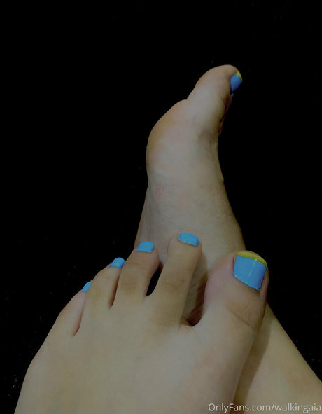 Nacktes geleaktes OnlyFans-Foto von Walkingaia
