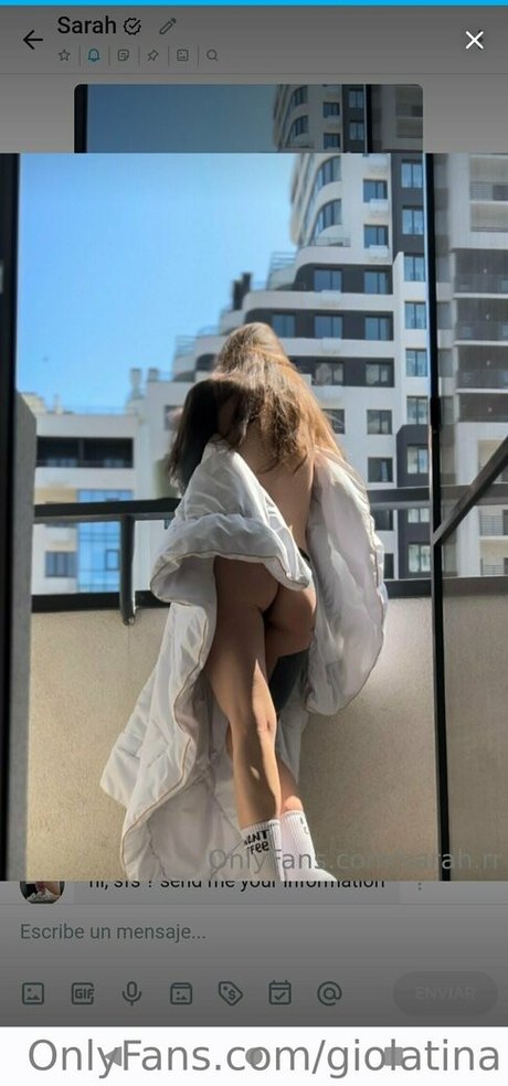 Nacktes geleaktes OnlyFans-Foto von Giolatina