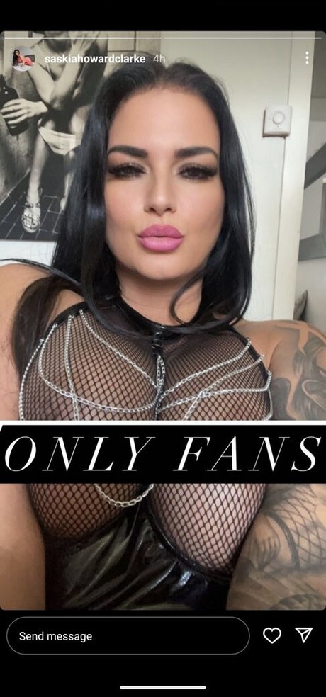 Nacktes geleaktes OnlyFans-Foto von Saskia Howard Clarke