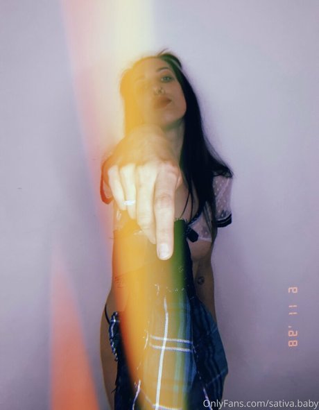 Nacktes geleaktes OnlyFans-Foto von Sativabby