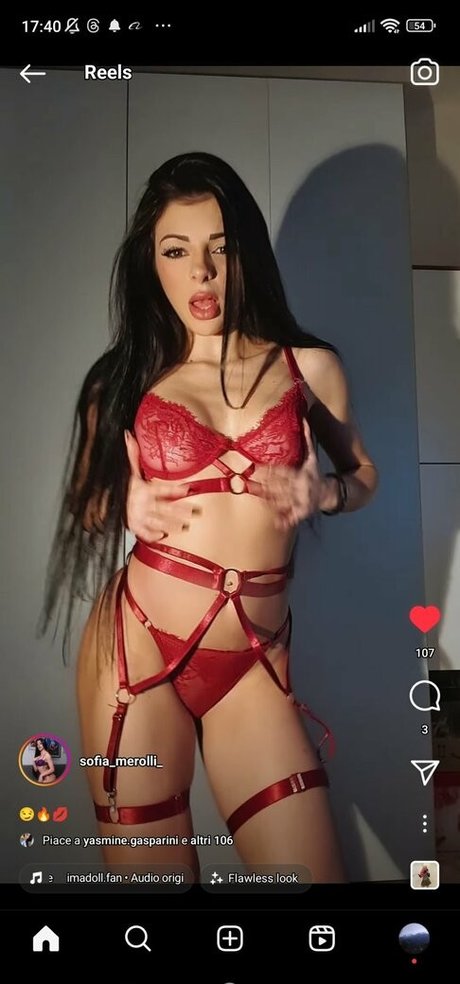Nacktes geleaktes OnlyFans-Foto von Sofiamerolli