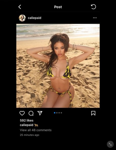 Nacktes geleaktes OnlyFans-Foto von Caliexo