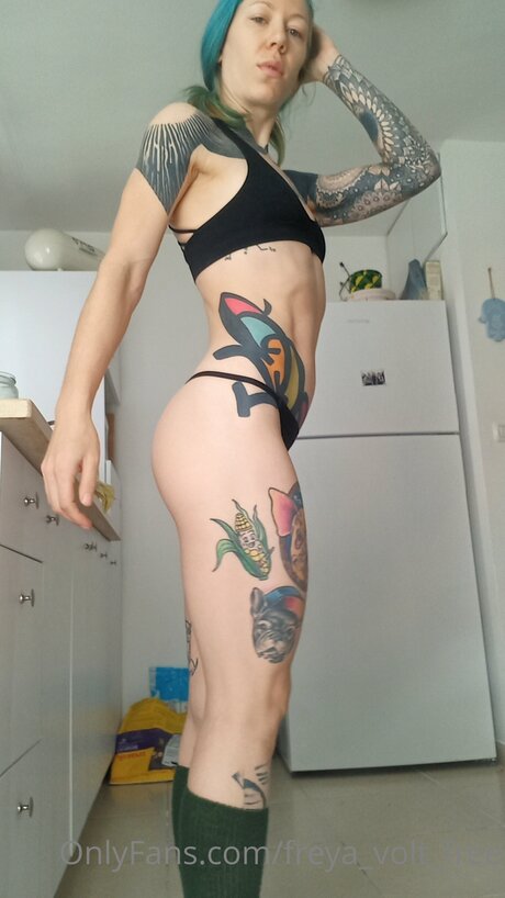 Nacktes geleaktes OnlyFans-Foto von Freya Volt Free