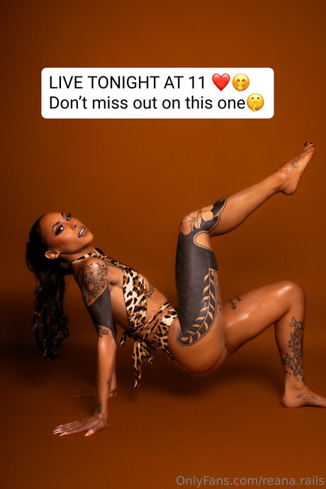 Nacktes geleaktes OnlyFans-Foto von Reana Rails