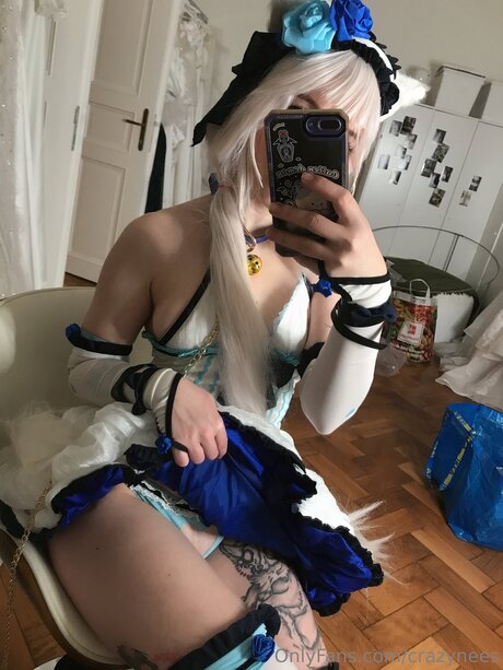 Nacktes geleaktes OnlyFans-Foto von Crazynees